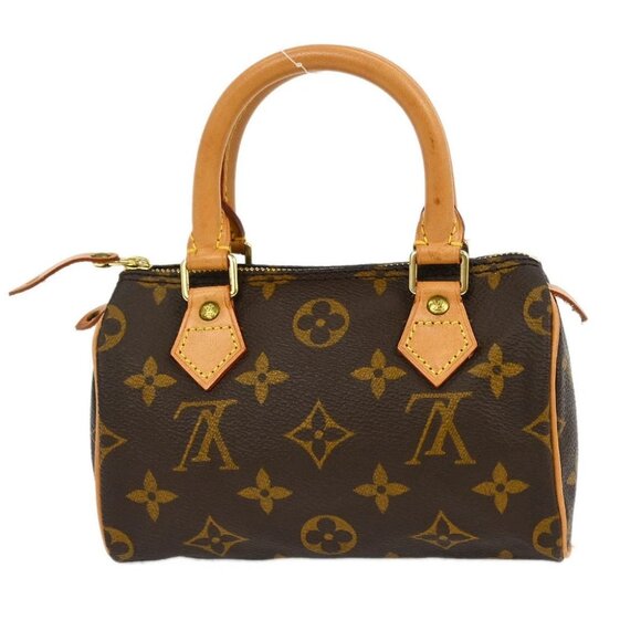 Louis Vuitton Monogram Mini Speedy Handbag - Picture 2 of 10